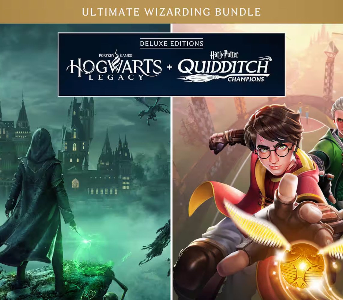 Hogwarts Legacy + Harry Potter: Quidditch Champions Deluxe Editions Bundle
