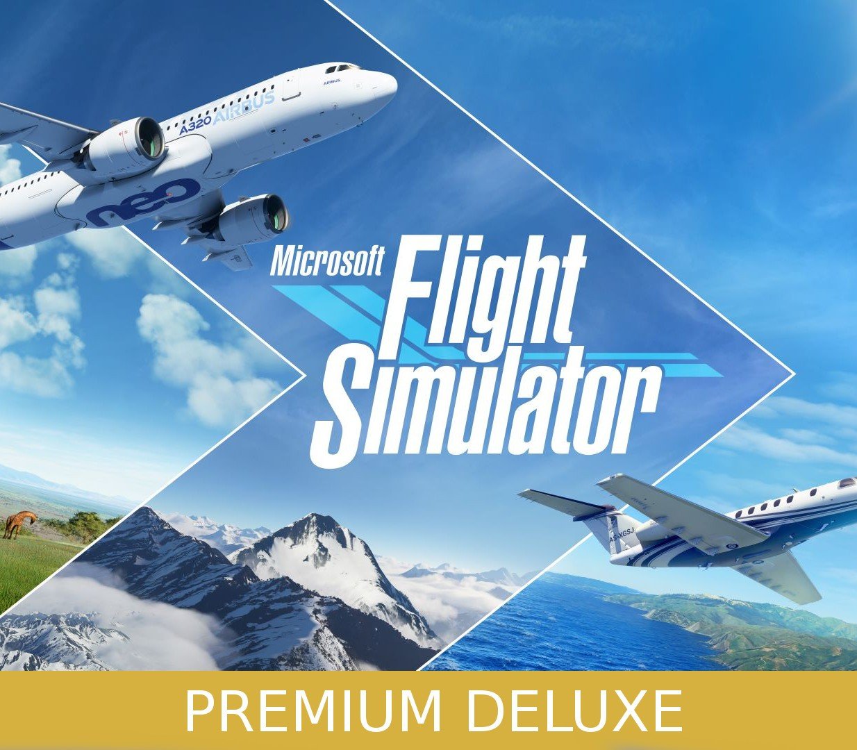 Microsoft Flight Simulator Premium Deluxe Bundle
