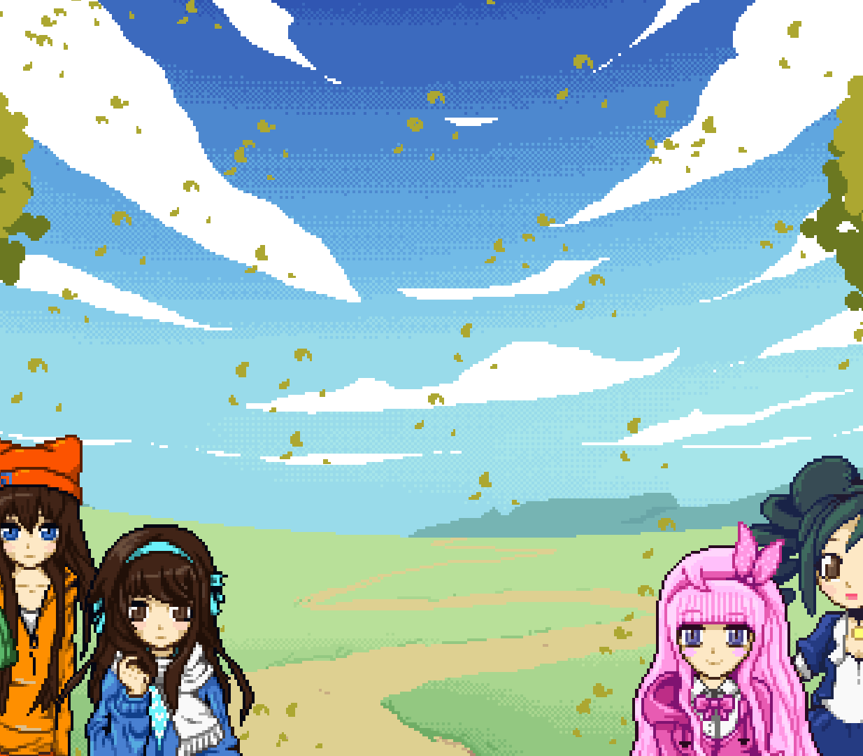 Raining Blobs 