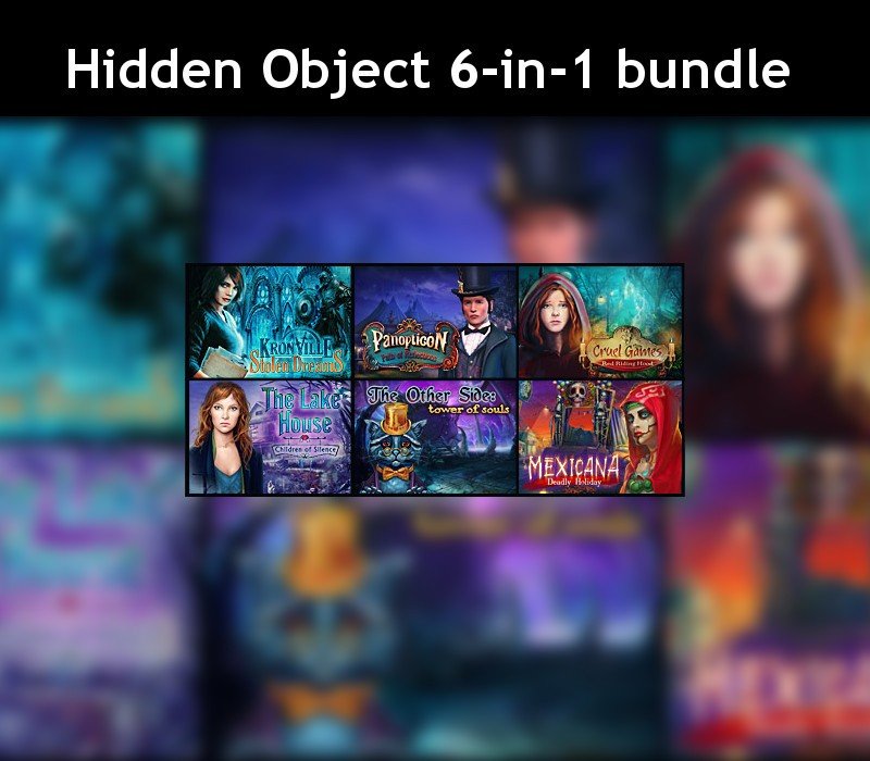 Hidden Object 6-in-1 bundle 