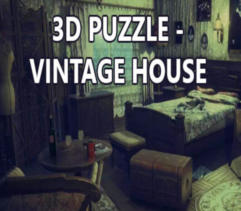 3D PUZZLE - Vintage House 