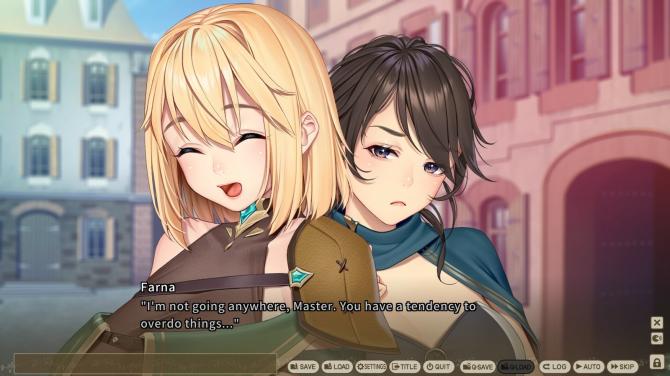 My Slow Life with the Princess Knight and Her Devoted Handmaiden 