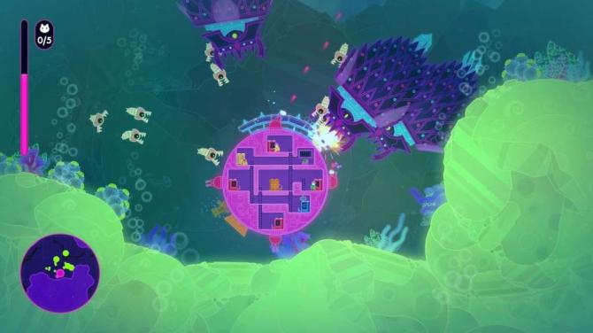 Lovers in a Dangerous Spacetime 