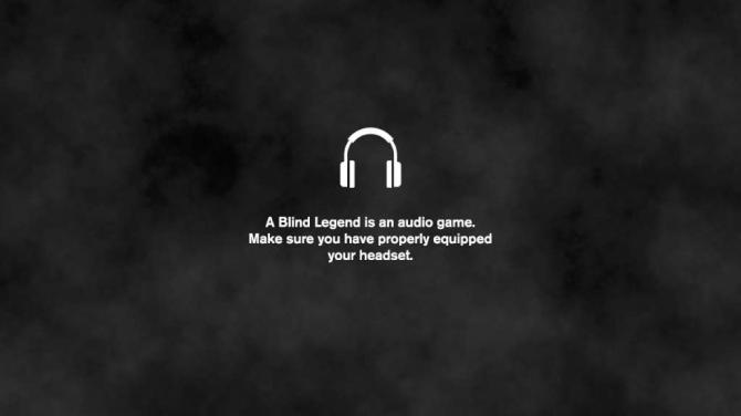 A Blind Legend 