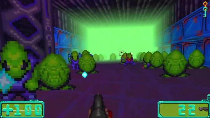 DOSMan: Space Aliens in Space! 