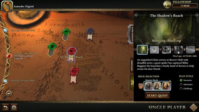 The Lord of the Rings Adventure Card Game Definitive Edition European Union 