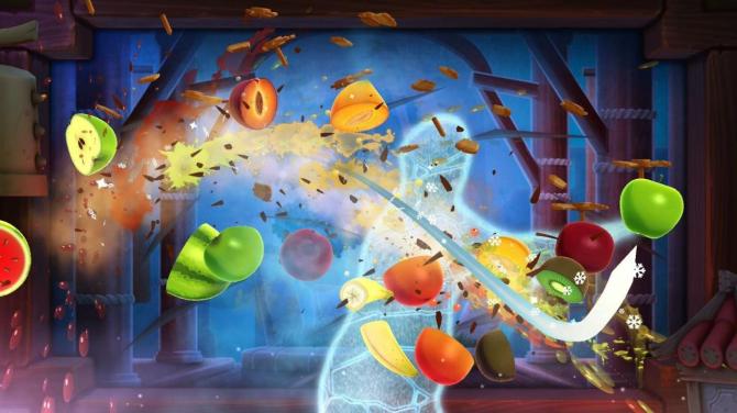 Fruit Ninja Kinect 2 