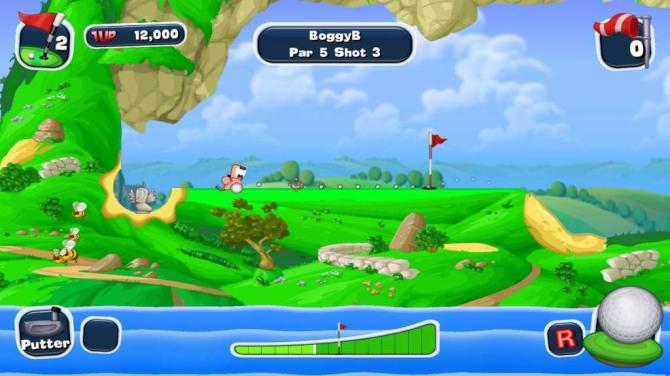 Worms Crazy Golf 