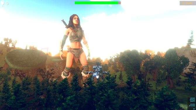 Save Giant Girl from monsters 2 