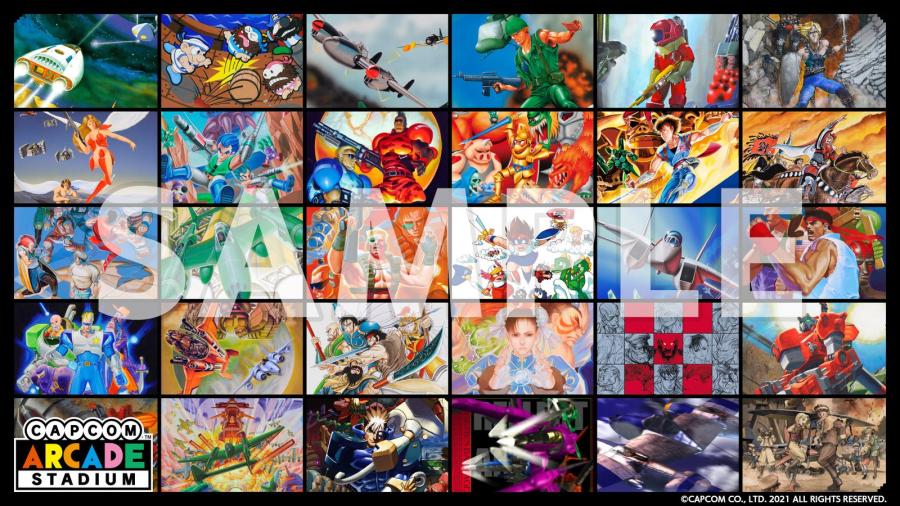 Capcom Arcade Stadium Packs 1, 2, and 3 Bundle 