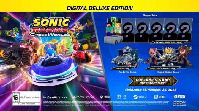 Sonic Racing: CrossWorlds Deluxe Edition 