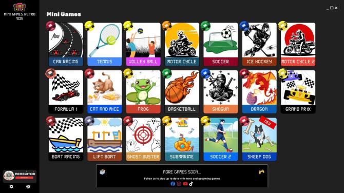 Mini Games Retro 90s 