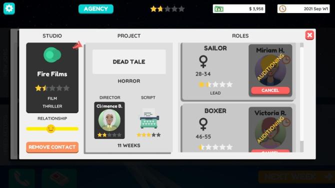 Actor Tycoon 2 