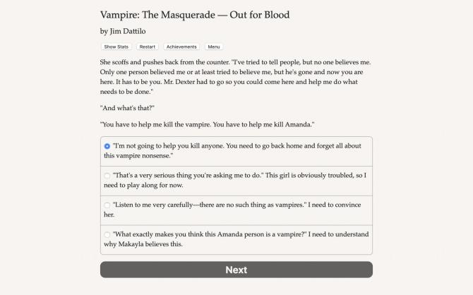 Vampire: The Masquerade - Out for Blood 