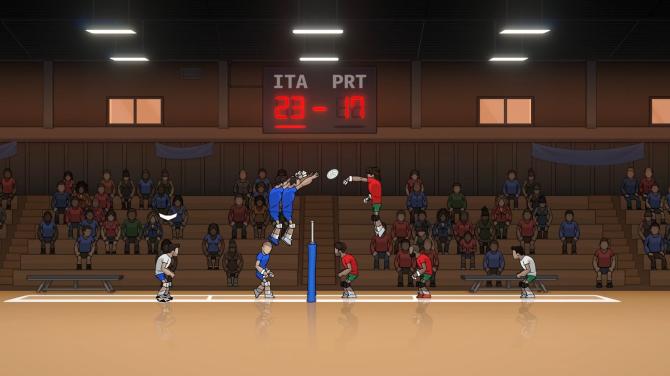Thunder Spikes Volleyball 