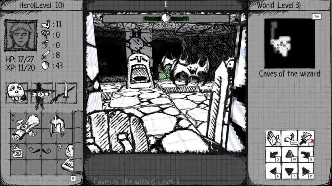 Drawngeon: Dungeons of Ink and Paper 