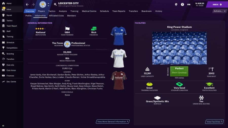 Football Manager Touch 2021 
