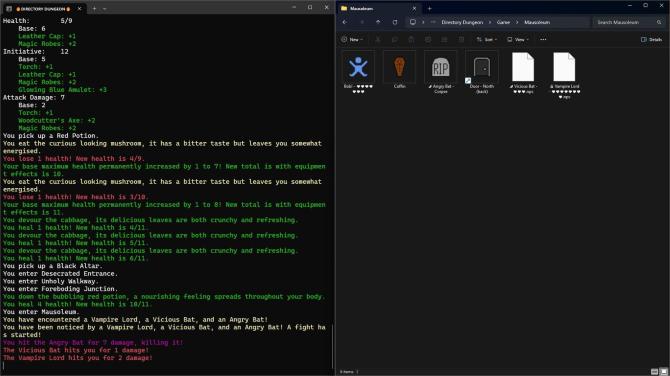 Directory Dungeon - File Explorer Dungeon Crawler 