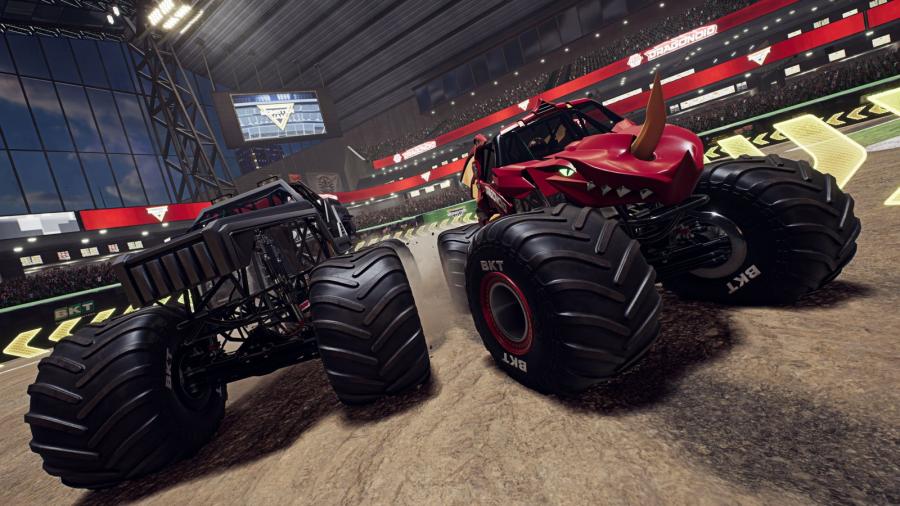 Monster Jam Steel Titans Power Out Bundle 