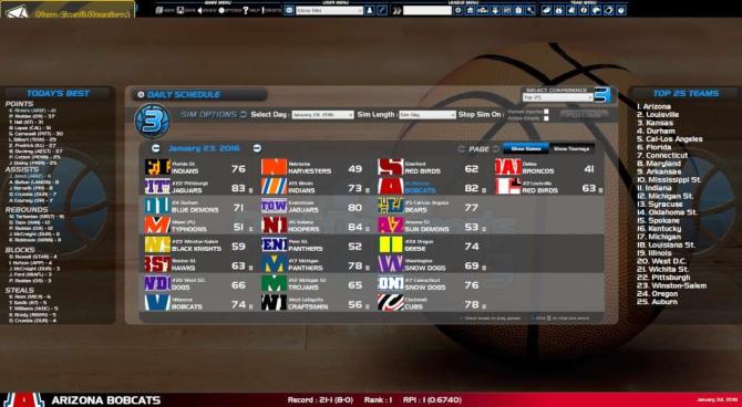 Draft Day Sports College Basketball 3 