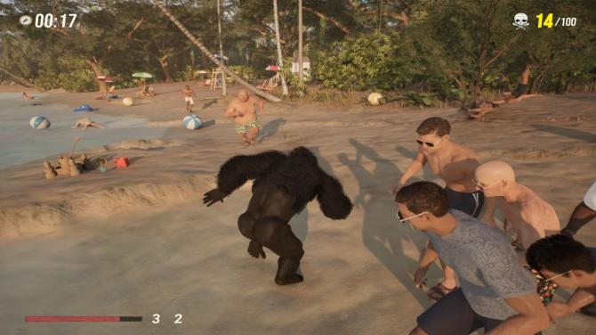 Gorilla Vs 100 Men 