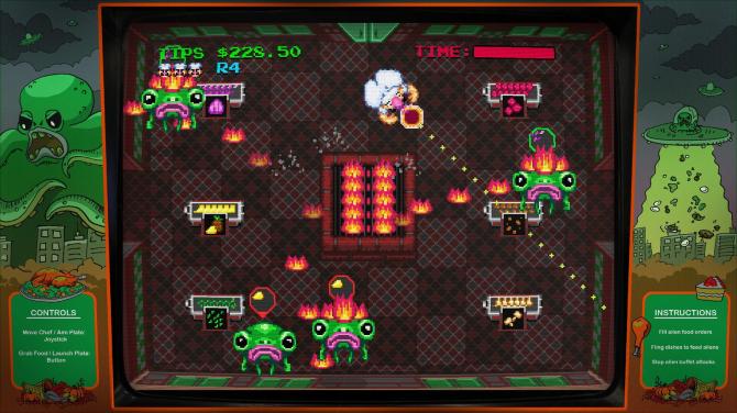 Digital Eclipse Arcade: Invasion of the Buffet 